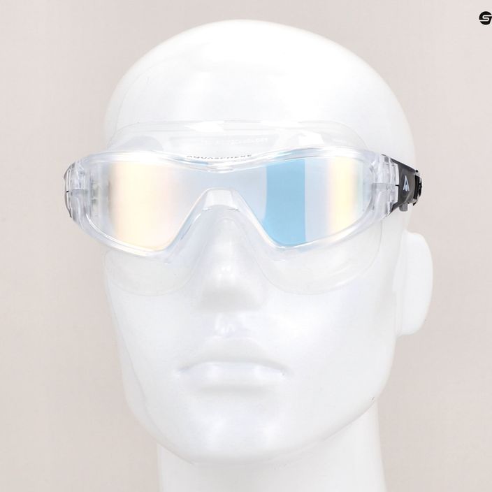 Aquasphere Vista Pro maschera da nuoto trasparente/nera MS5040001LMI 11