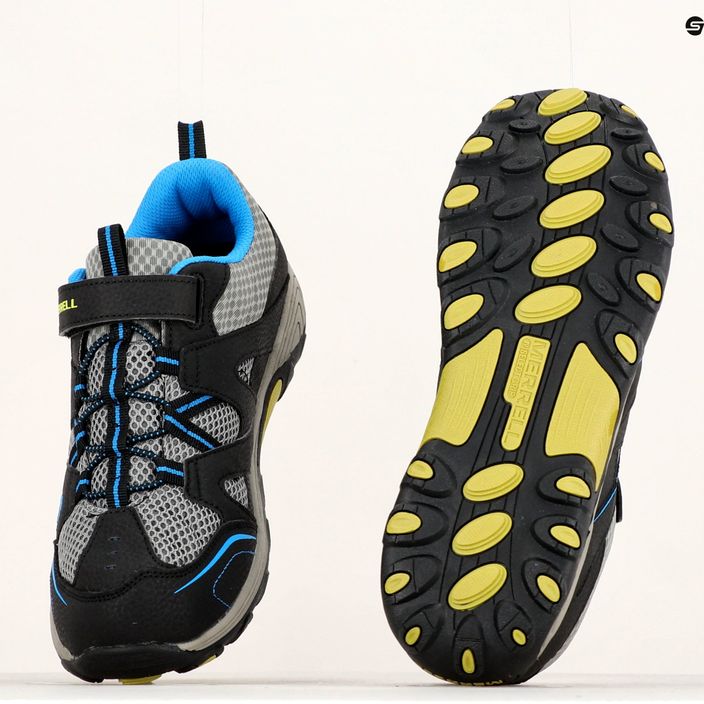 Merrell Trail Chaser, scarpe da trekking per bambini, nero/blu 13