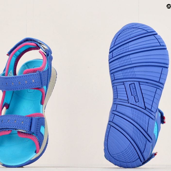 Merrell Panther Sandal 2.0 turchese/viola sandali da trekking per bambini 13