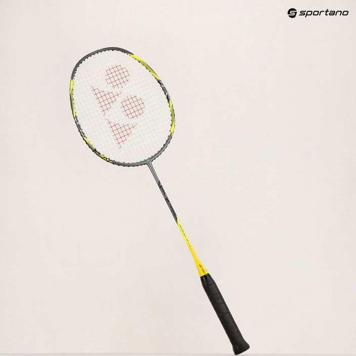 Racchetta da badminton YONEX Arcsaber 7 Play grigio/giallo 8