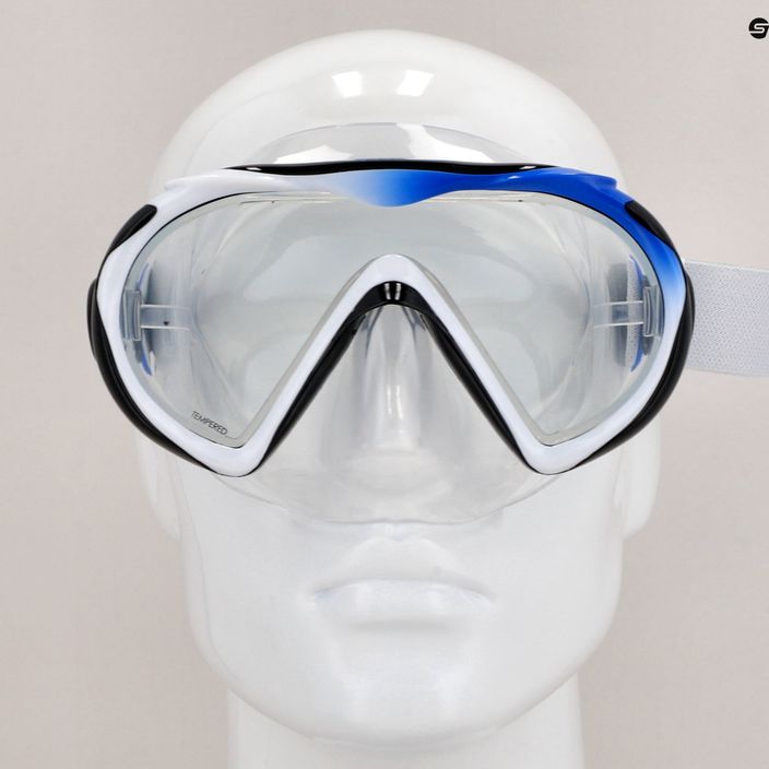 Maschera da snorkeling Aqualung Compass bianca/mattone 3