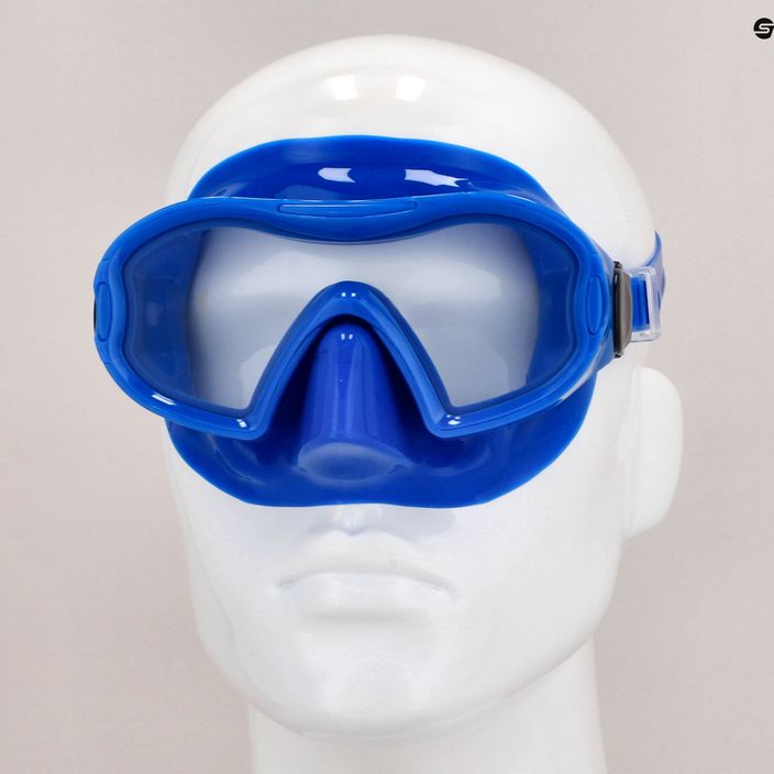 Maschera subacquea Mares Blenny blu per bambini 10