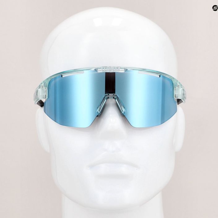 Occhiali da sole multi Bliz Matrix trasparenti, blu chiaro/fumo 6