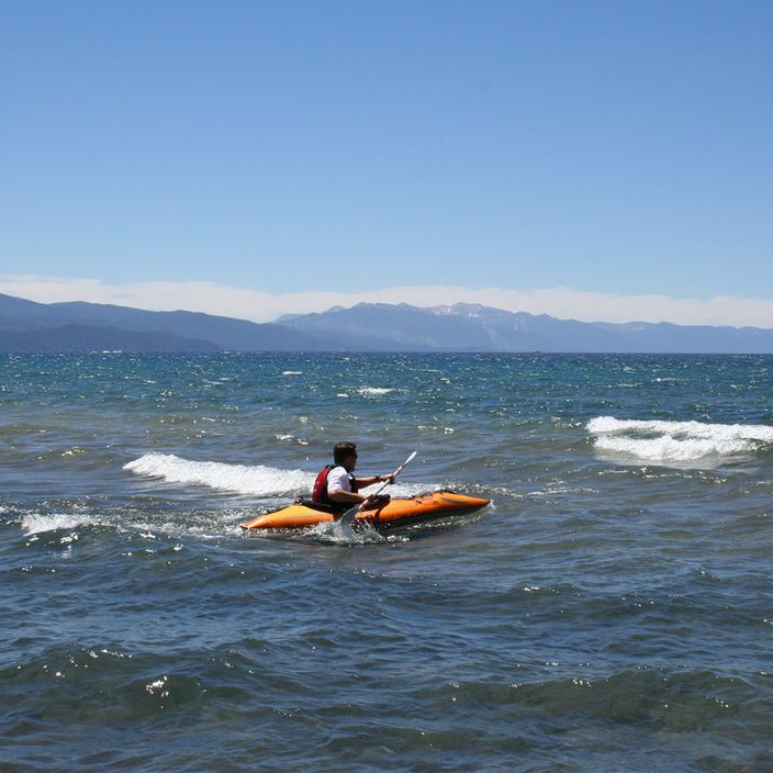 Advanced Elements Lagoon 1 TM arancio/grigio kayak gonfiabile per 1 persona 5