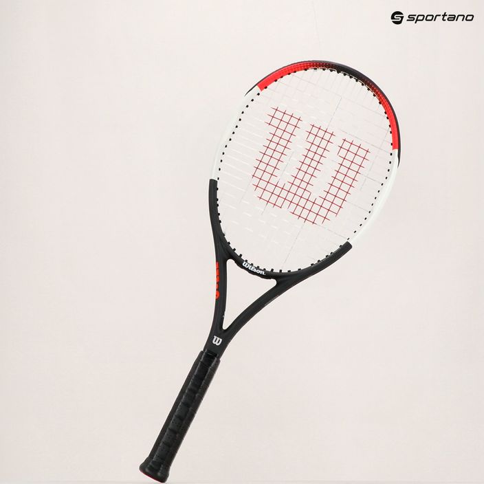 Racchetta da tennis Wilson Pro Staff Precision 100 rosso/bianco/nero 11