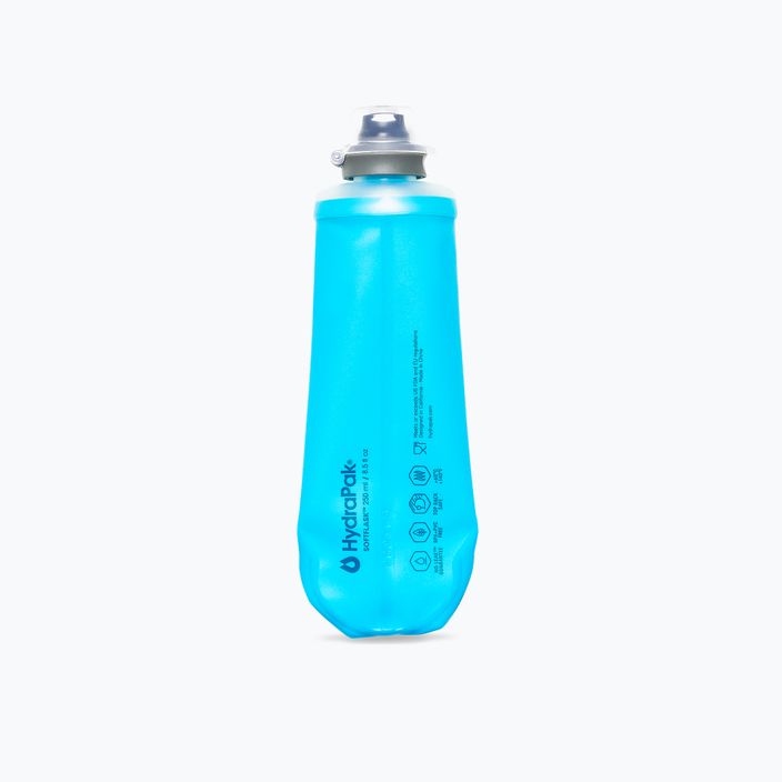 HydraPak Softflask bottiglia 250 ml blu malibu 2