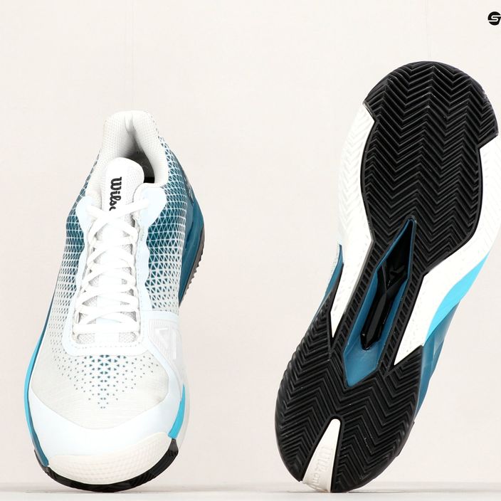 Wilson Rush Pro 4.0 Clay scarpe da tennis uomo blu e bianco WRS329290 13