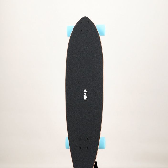 Aloiki Sumie Kicktail Skateboard completo longboard 9