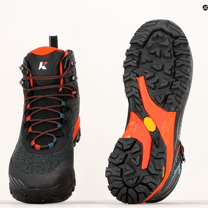 Kayland Duke Mid GTX scarpe da trekking da uomo nero/arancione 14