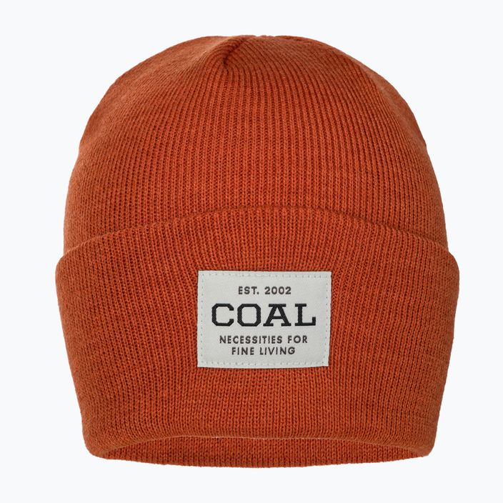 Berretto invernale Coal The Uniform arancione bruciato 2