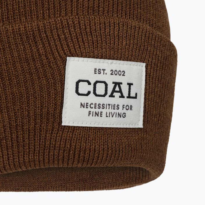 Cappello invernale Coal The Uniform marrone chiaro 3