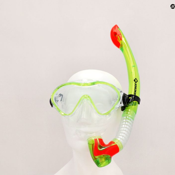 Schildkröt Set da snorkeling per bambini verde bermuda 13