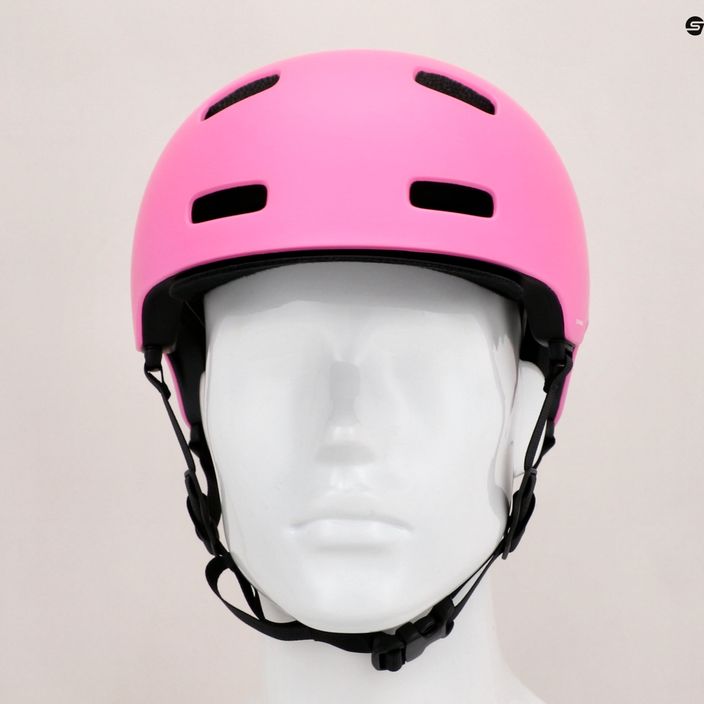 POC Crane MIPS casco da bicicletta rosa attinio opaco 12