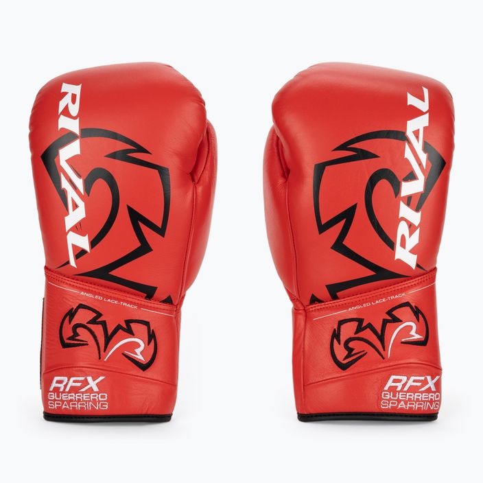 Guanti da boxe Rival RFX-Guerrero Sparring -SF-H rosso