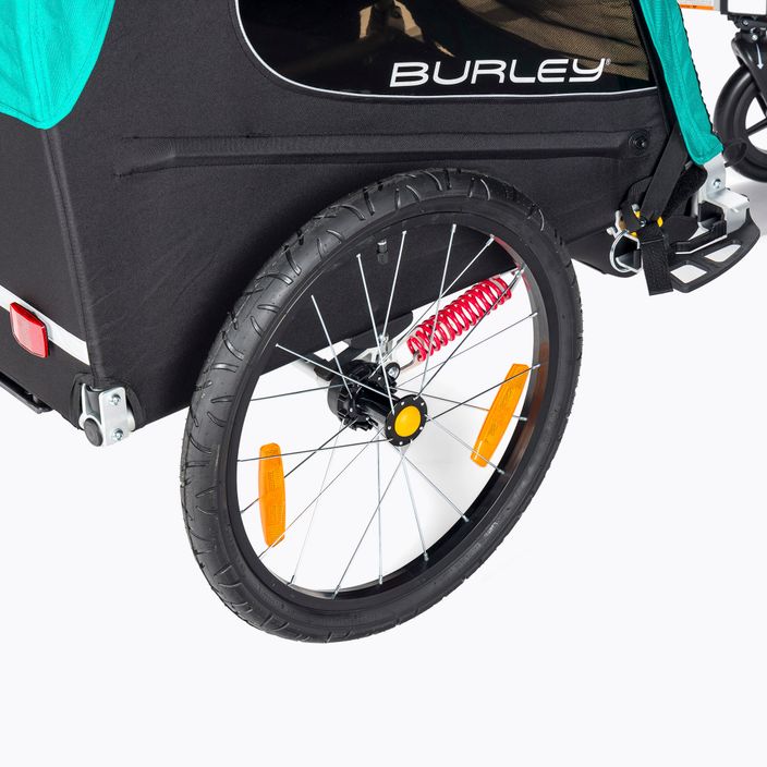 Rimorchio per bicicletta Burley Encore X turchese 5