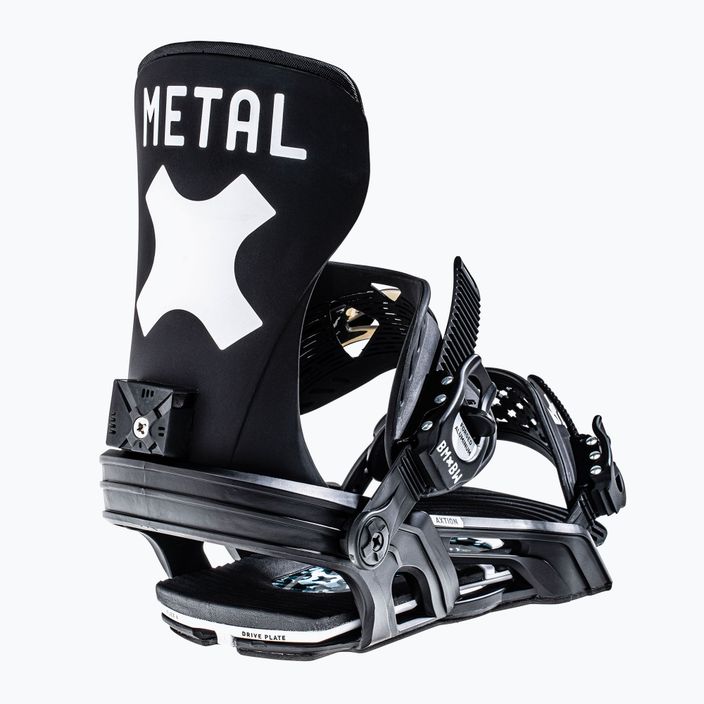 Attacchi da snowboard Bent Metal Axtion nero 6