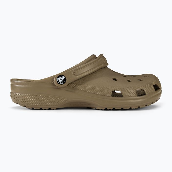 Ciabatte Crocs Classic color cachi 3