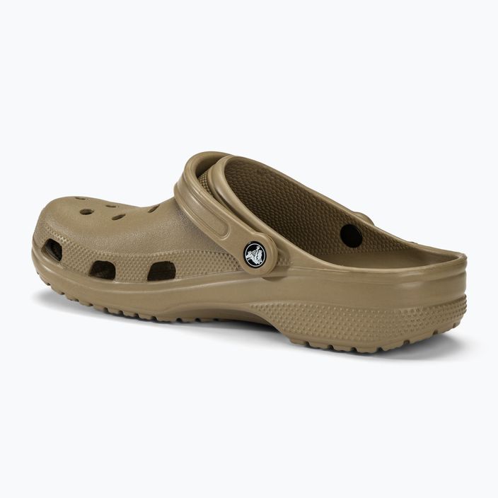 Ciabatte Crocs Classic color cachi 4