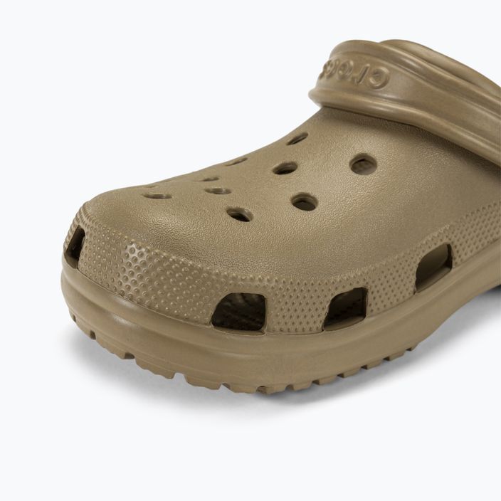 Ciabatte Crocs Classic color cachi 8