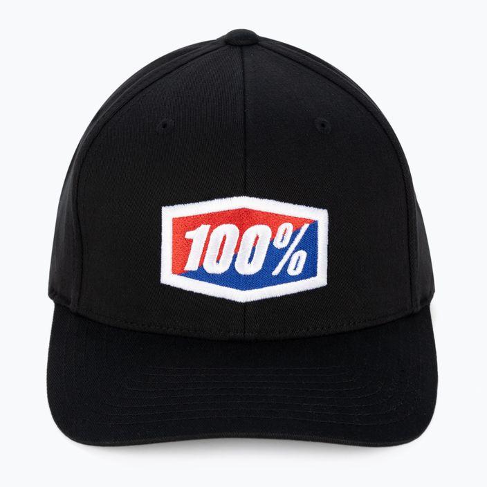 Cappello da baseball da uomo 100% ufficiale X-Fit Flexfit nero 4