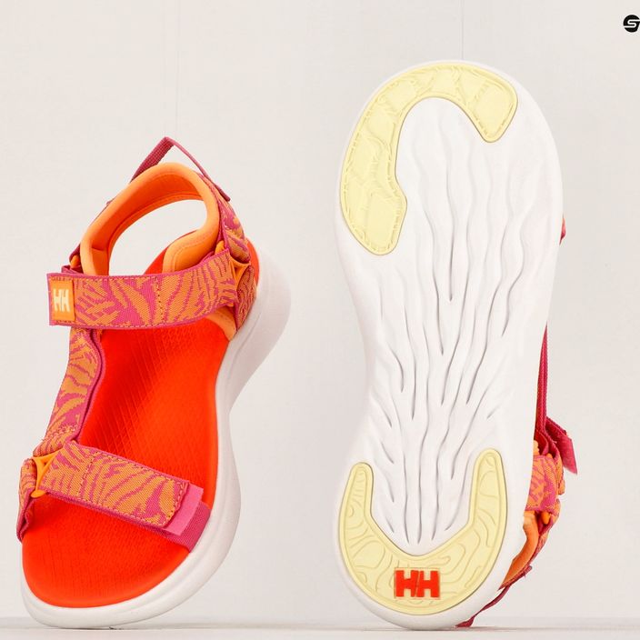 Helly Hansen Capilano F2F arancione brillante/bianco sporco sandali da trekking da donna 17