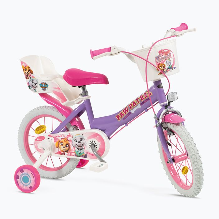 Bicicletta per bambini Toimsa 14" Paw Patrol Girl viola