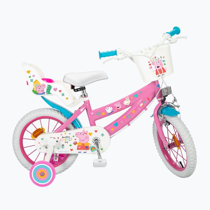 Bicicletta per bambini Toimsa 14" Peppa Pig rosa