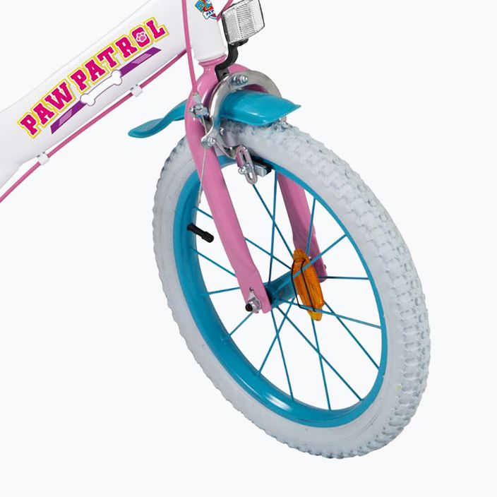 Bicicletta per bambini Toimsa 16" Paw Patrol Girl bianco 4