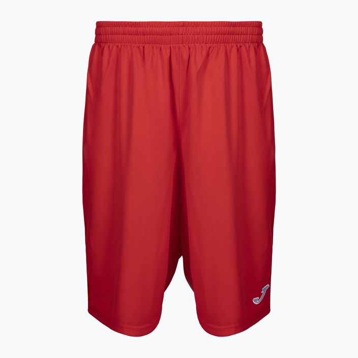 Pantaloncini da basket da uomo Joma Nobel Long rosso 5