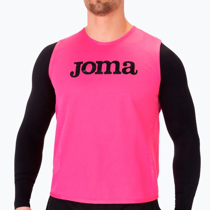 Pettorina da allenamento Joma fluor rosa marcatore di calcio 4