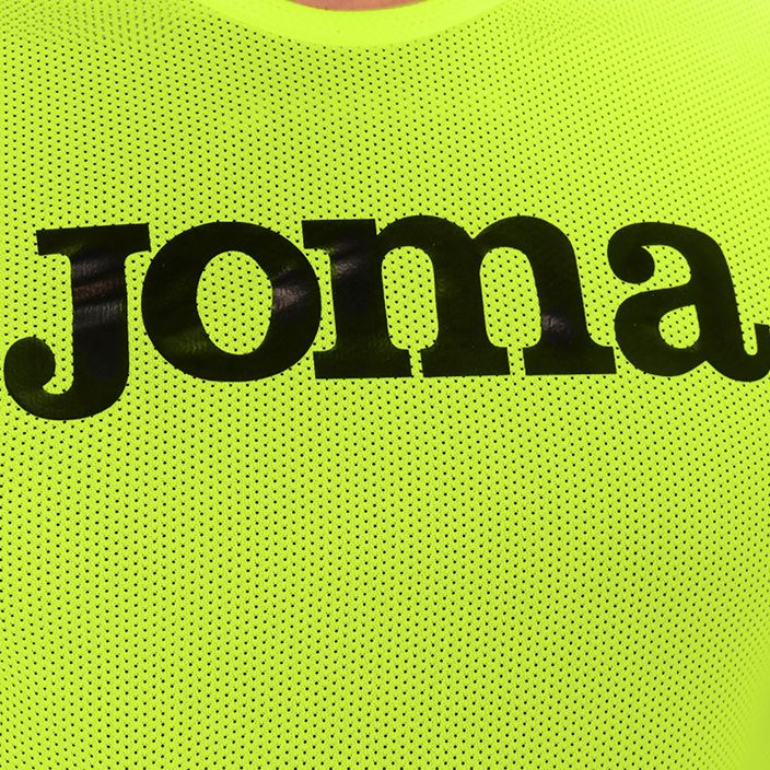 Joma Training Bib fluor giallo marcatore di calcio 6
