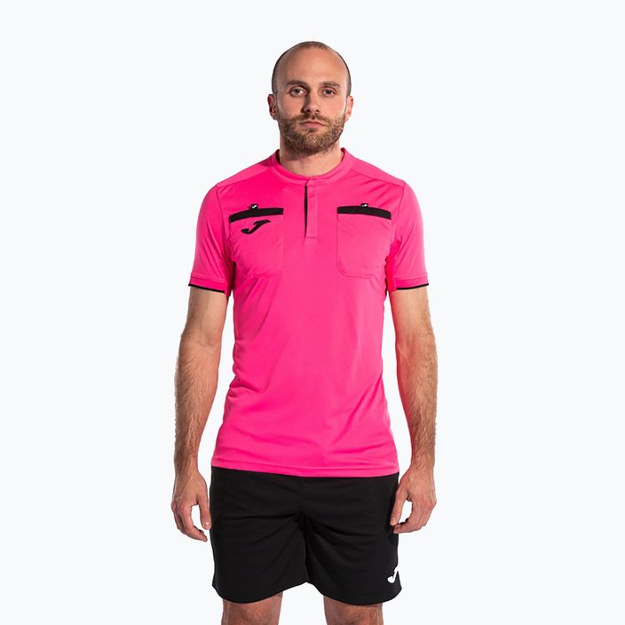 Maglia da calcio Joma Referee fluor rosa da uomo
