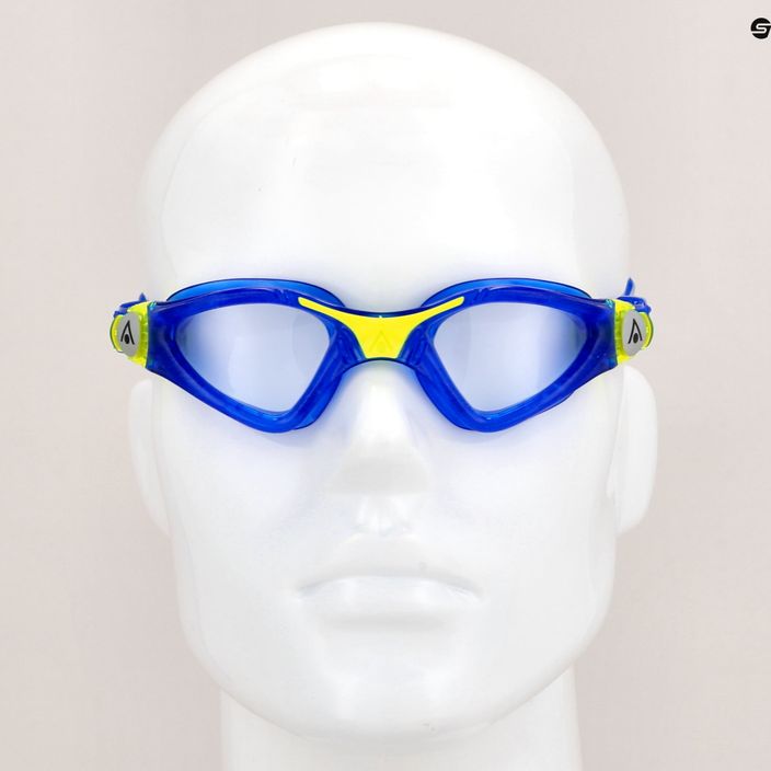Occhialini da nuoto per bambini Aquasphere Kayenne 2022 blu/giallo/chiaro 7