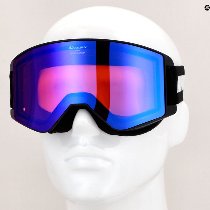 Occhiali da sci Alpina Narkoja Q-Lite nero/blu 5