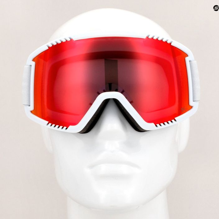 Occhiali da sci HEAD Contex Pro 5K rosso/bianco 7