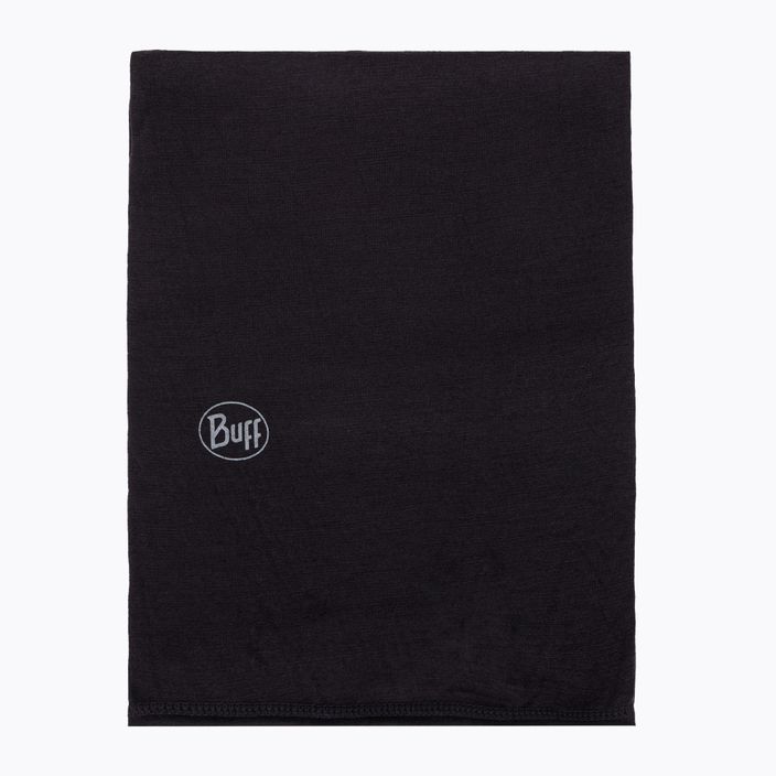 BUFF Imbragatura multifunzionale leggera in lana merino nero solido 2