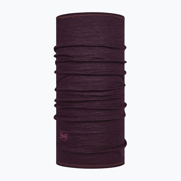 Imbragatura multifunzionale leggera BUFF in lana merino tinta unita viola intenso 4