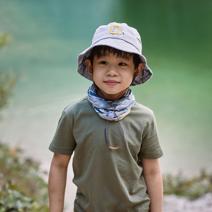 BUFF Play Booney Sile cappello da trekking per bambini grigio chiaro 5