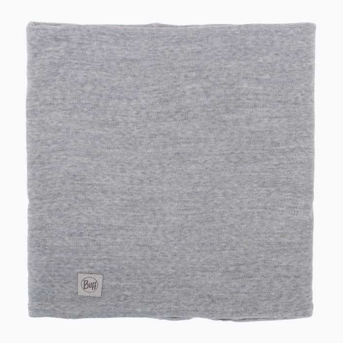 BUFF Passamontagna pesante in lana merino grigio chiaro solido 2