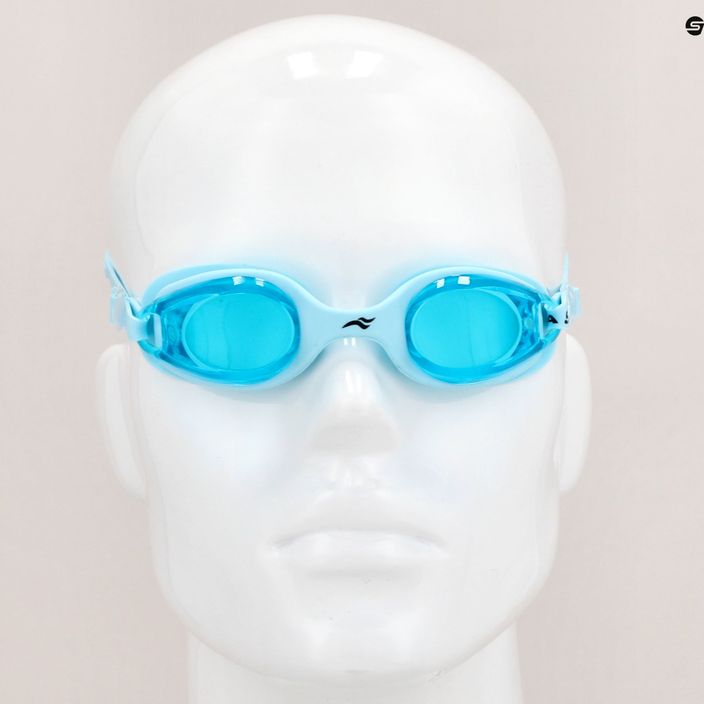 Occhialini da nuoto per bambini AQUA-SPEED Ariadna blu chiaro 7