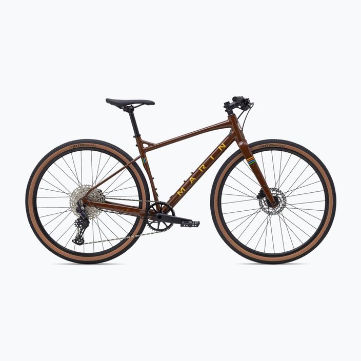 Marin DSX 2 bici da corsa marrone/giallo lucido