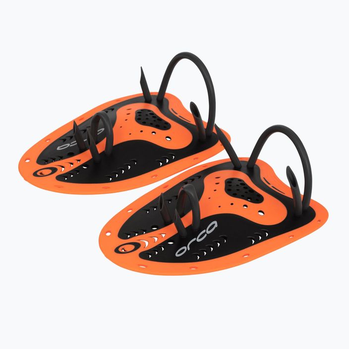 Pagaie da nuoto Orca Flexi Fit S arancione ad alta visibilità 5