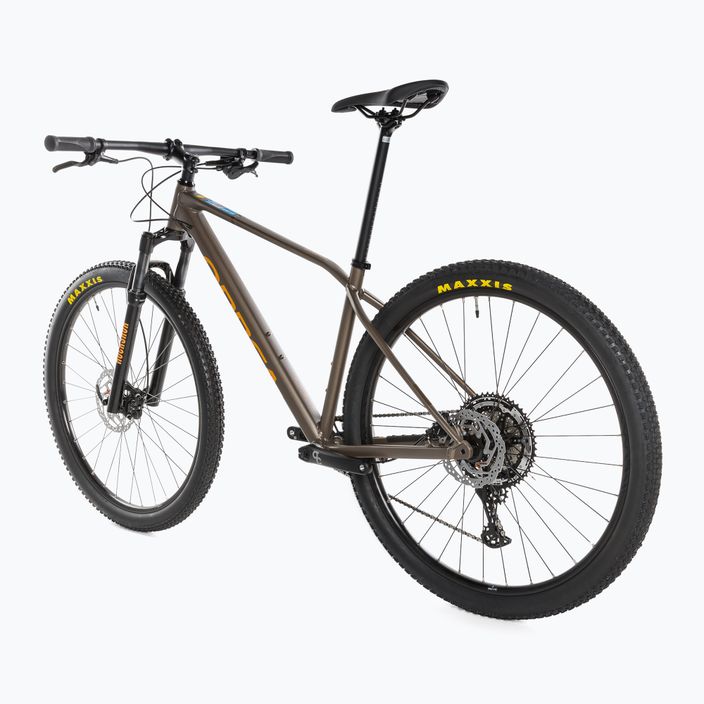 Orbea Alma H30 2023 taupe brown/mango mountain bike 3