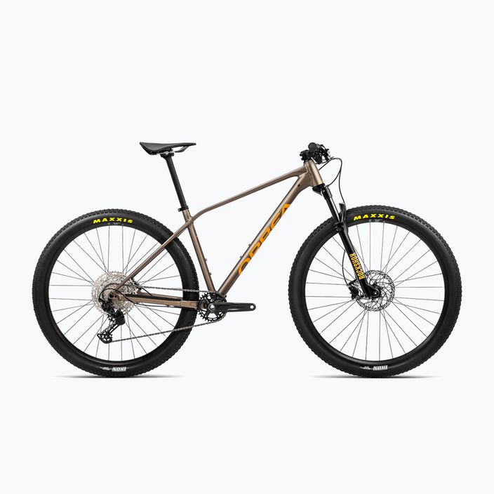 Orbea Alma H20 2023 taupe marrone/mango mountain bike 8