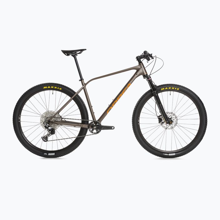 Orbea Alma H20 2023 taupe marrone/mango mountain bike