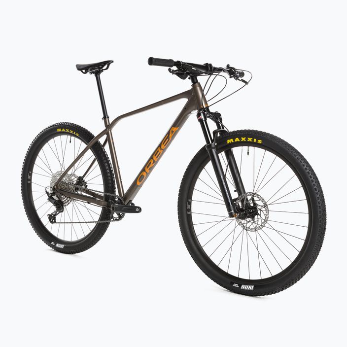 Orbea Alma H20 2023 taupe marrone/mango mountain bike 2