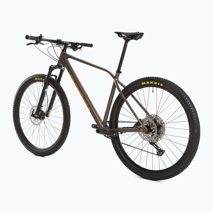 Orbea Alma H20 2023 taupe marrone/mango mountain bike 3