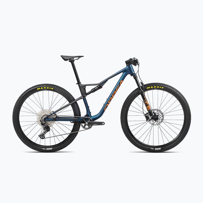 Orbea Oiz H30 2023 blu/arancio mountain bike 6