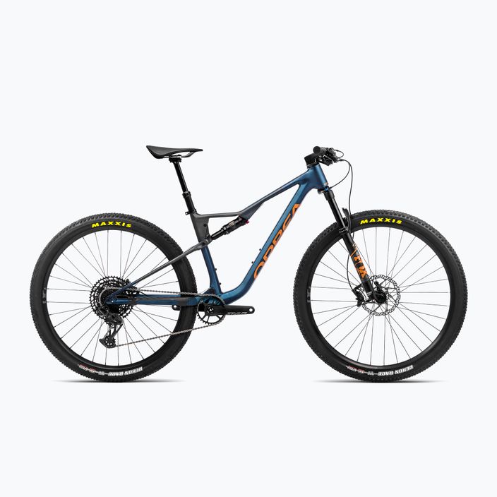 Orbea Oiz H20 2023 blu polvere di luna/arancio mountain bike