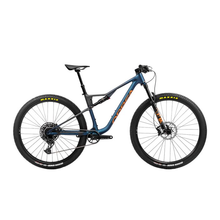 Orbea Oiz H20 2023 blu polvere di luna/arancio mountain bike 2